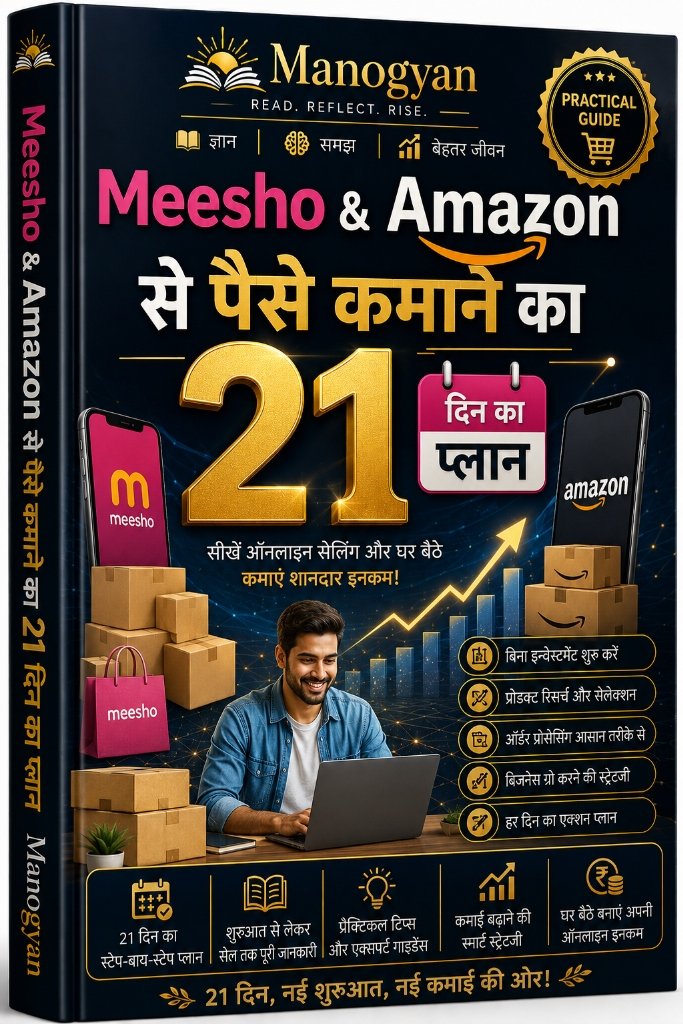 Meesho & Amazon से पैसे कमाने का 21 दिन का प्लान
