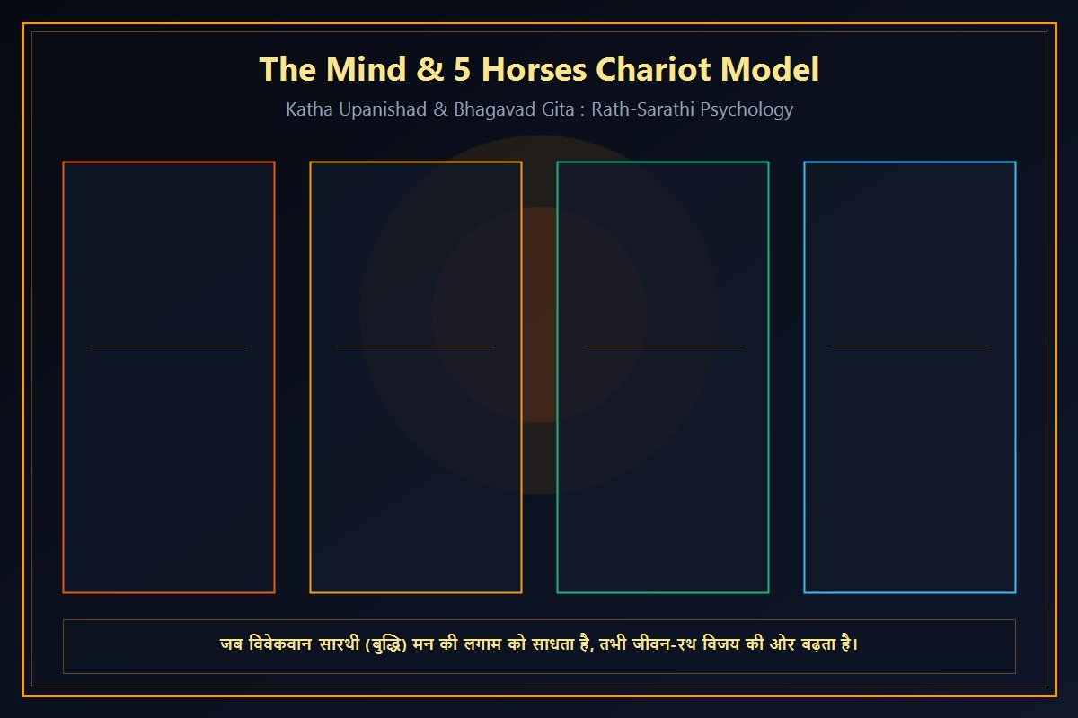 रथ-सारथी मॉडल इन्फोग्राफिक